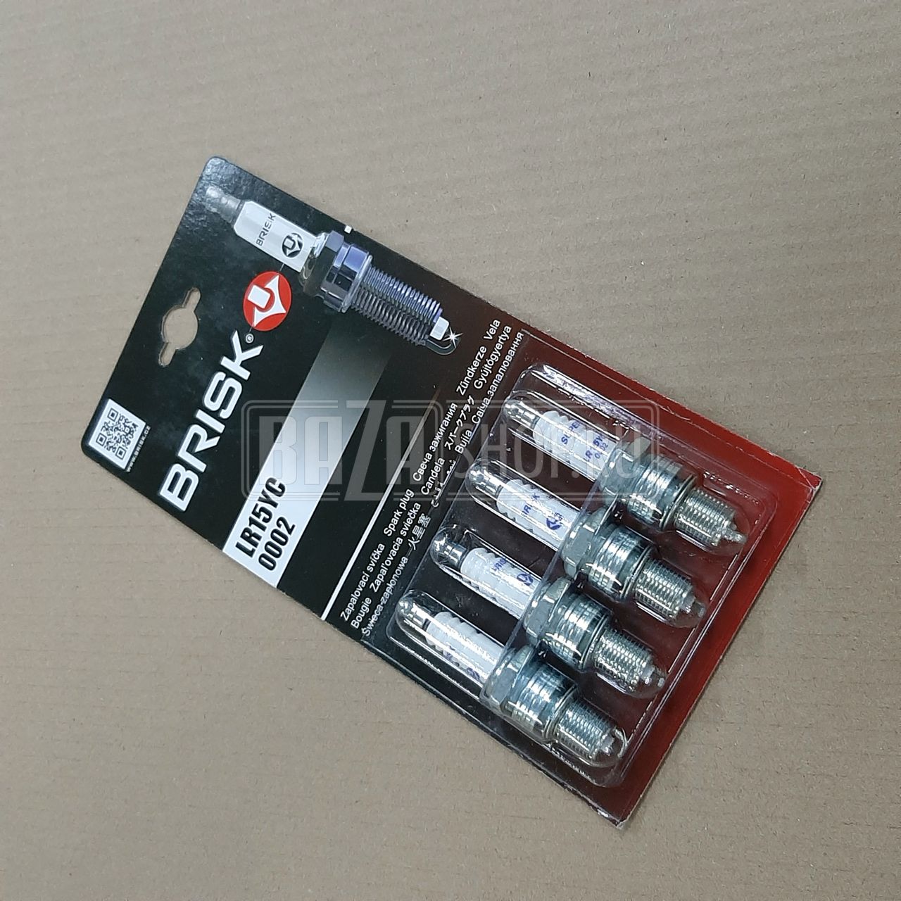 Свеча Brisk ГАЗ дв.4216 "ГАЗ" / LR15YC-3707000 ("BRISK")
